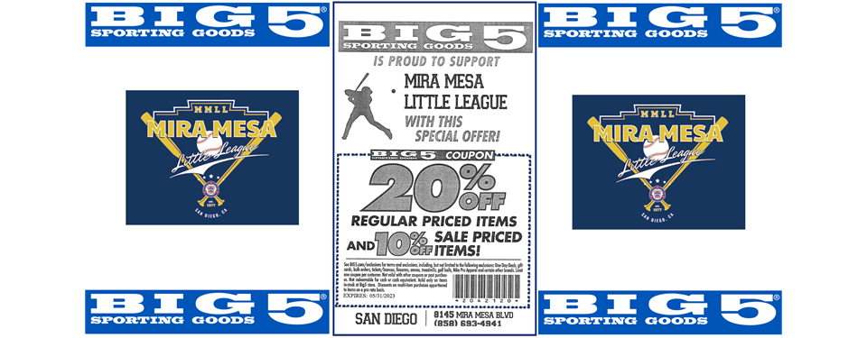 Gear up at Big 5