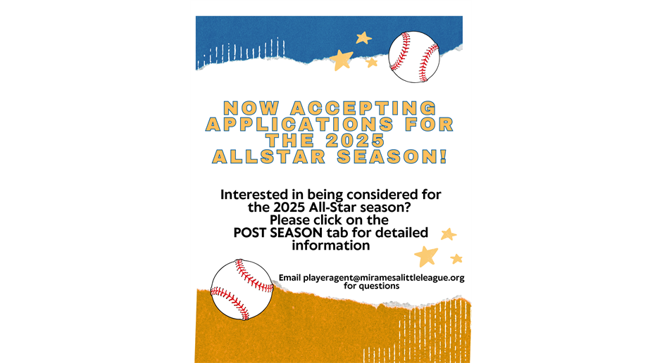 All-Star Applications OPEN! 