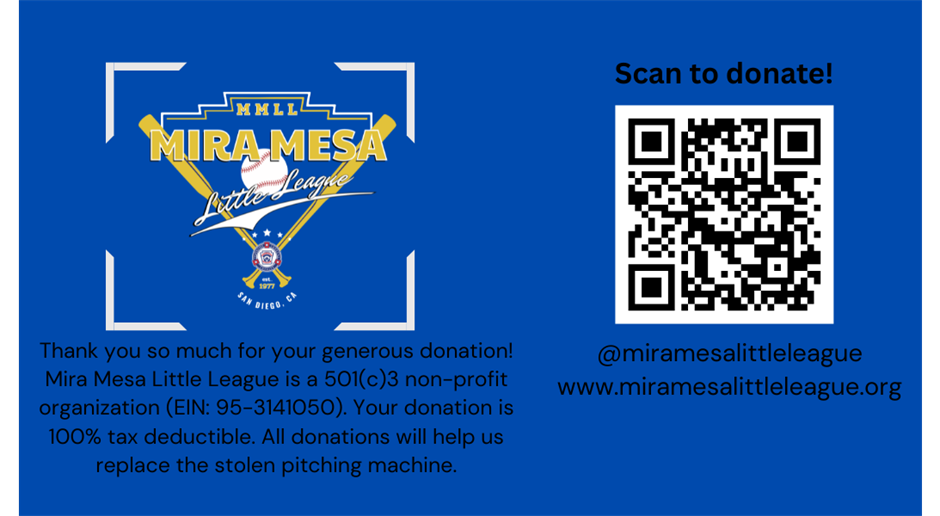Click or Scan to Donate!