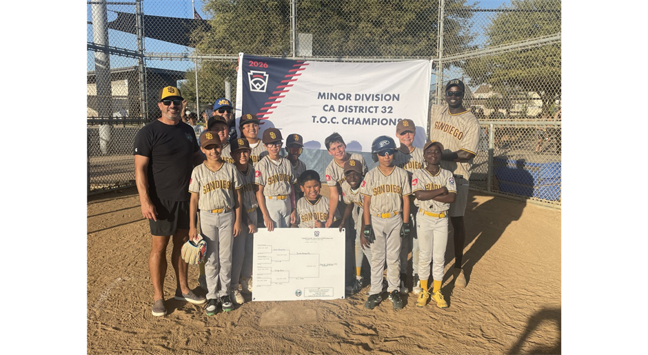 2026 TOC MINORS DIVISION CHAMPIONS!