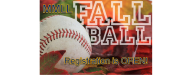 Fall Ball Registration is Now Open!